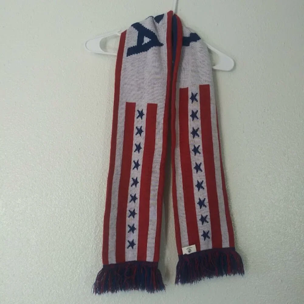 Copa America Centenario 2016 red, white, and blue scarf